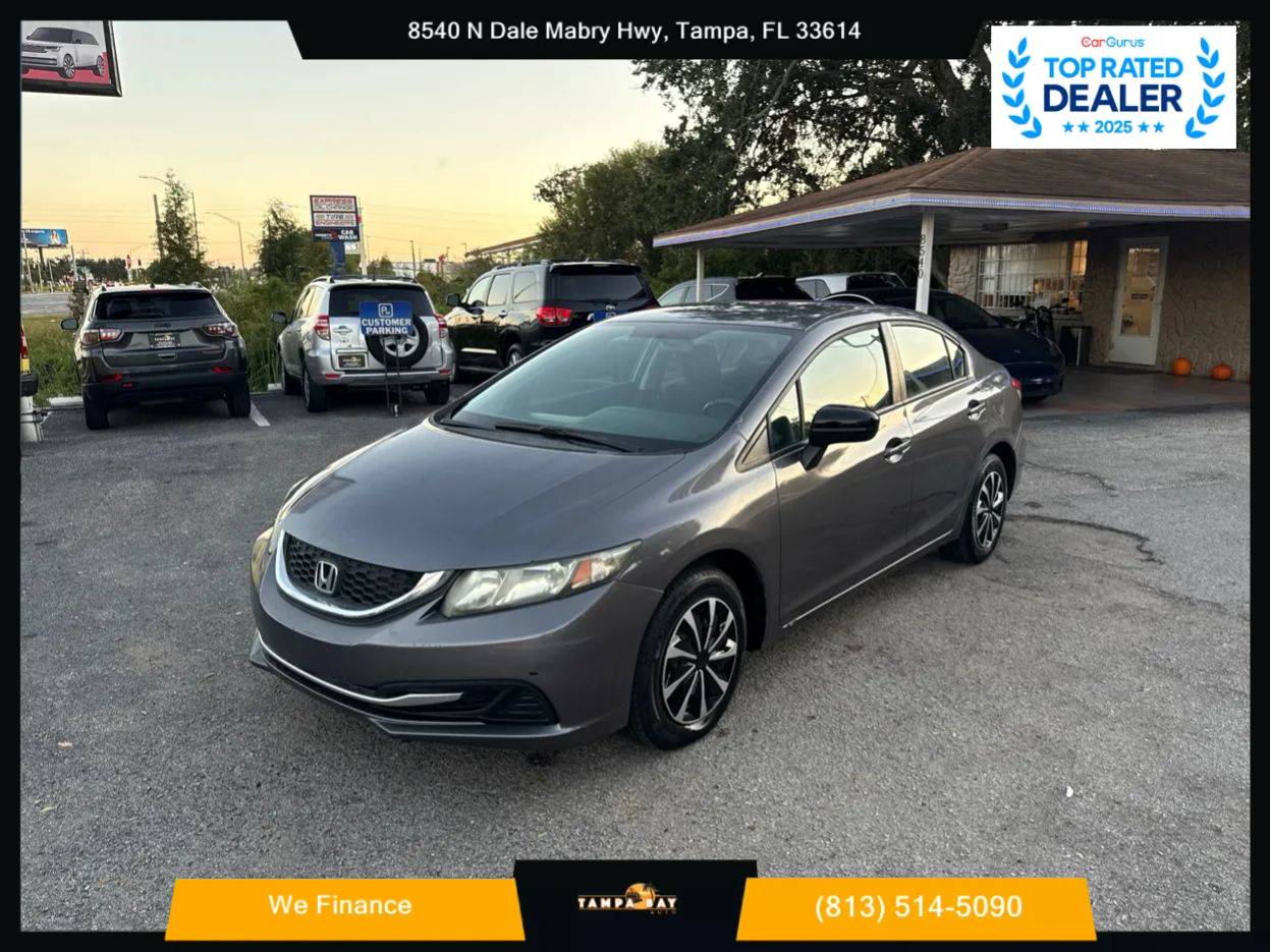 2015 Honda Civic LX — Sedan — 97,441 mi — Tampa, FL
