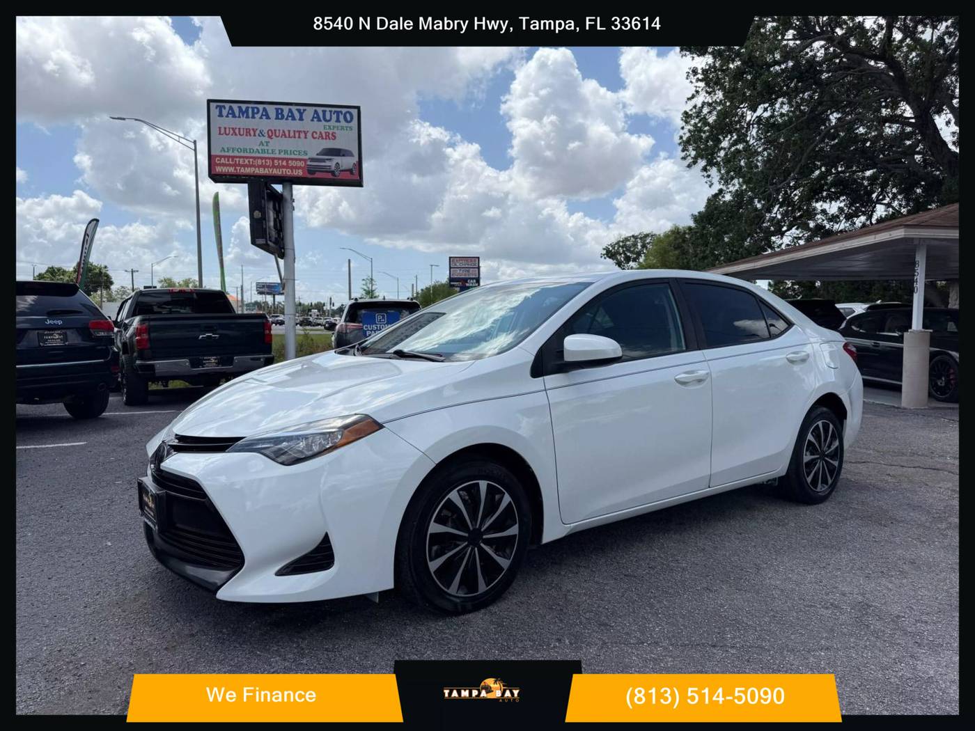 2017 Toyota Corolla LE — Sedan — 138,680 mi — Tampa, FL