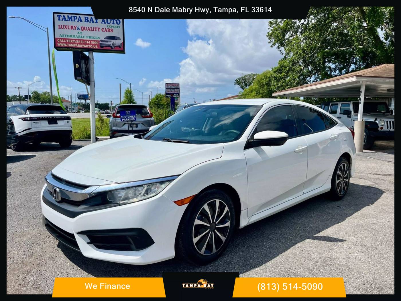 2016 Honda Civic LX — Sedan — 139,611 mi — Tampa, FL