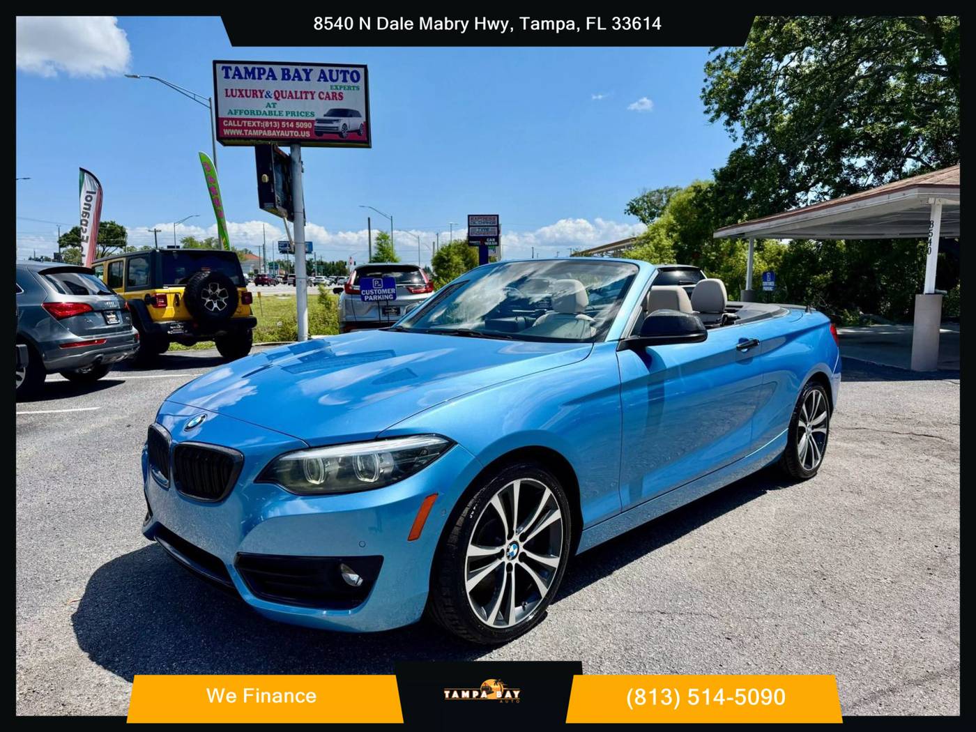 2018 BMW 2 Series 230i — Convertible — 51,316 mi — Tampa, FL