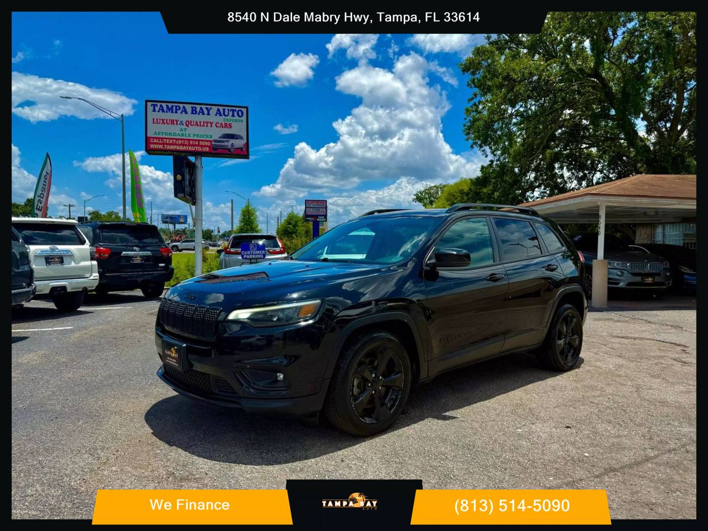2019 Jeep Cherokee Altitude — SUV — 129,745 mi — Tampa, FL