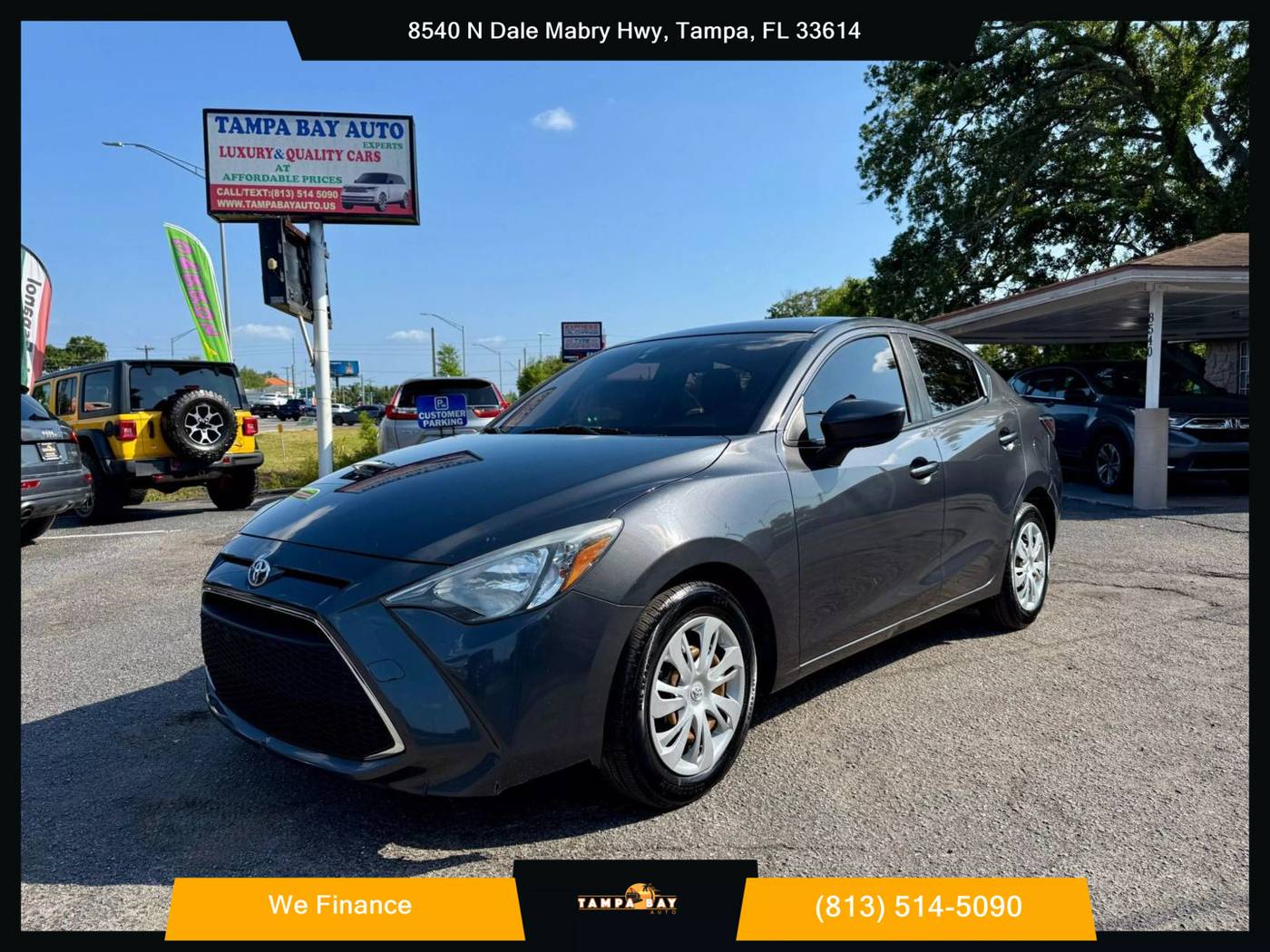 2019 Toyota Yaris L — Sedan — 72,581 mi — Tampa, FL