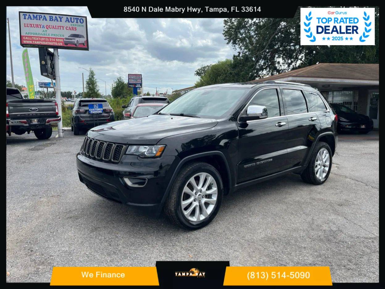 2017 Jeep Grand Cherokee Limited — SUV — 121,393 mi — Tampa, FL