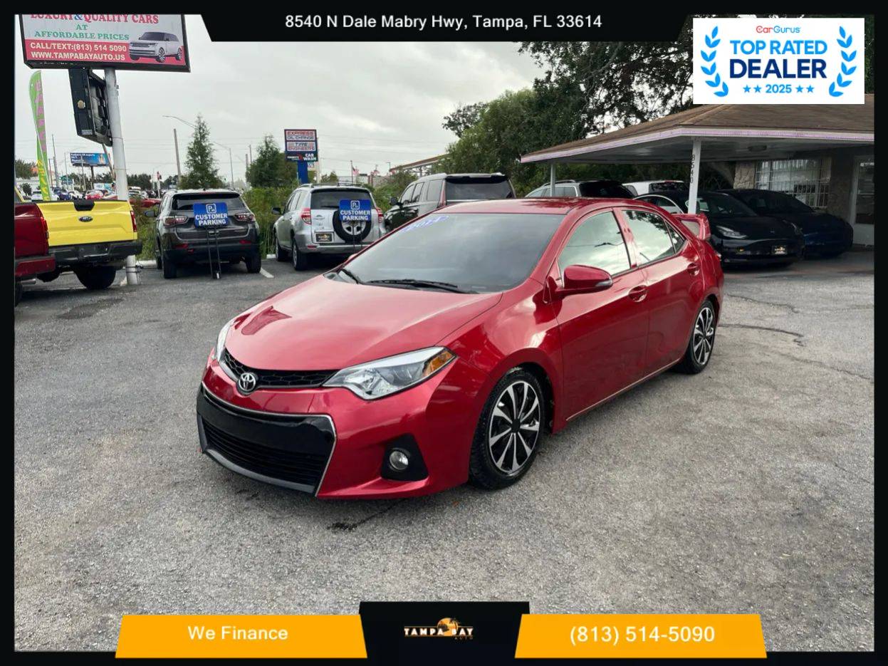 2014 Toyota Corolla S — Sedan — 121,051 mi — Tampa, FL