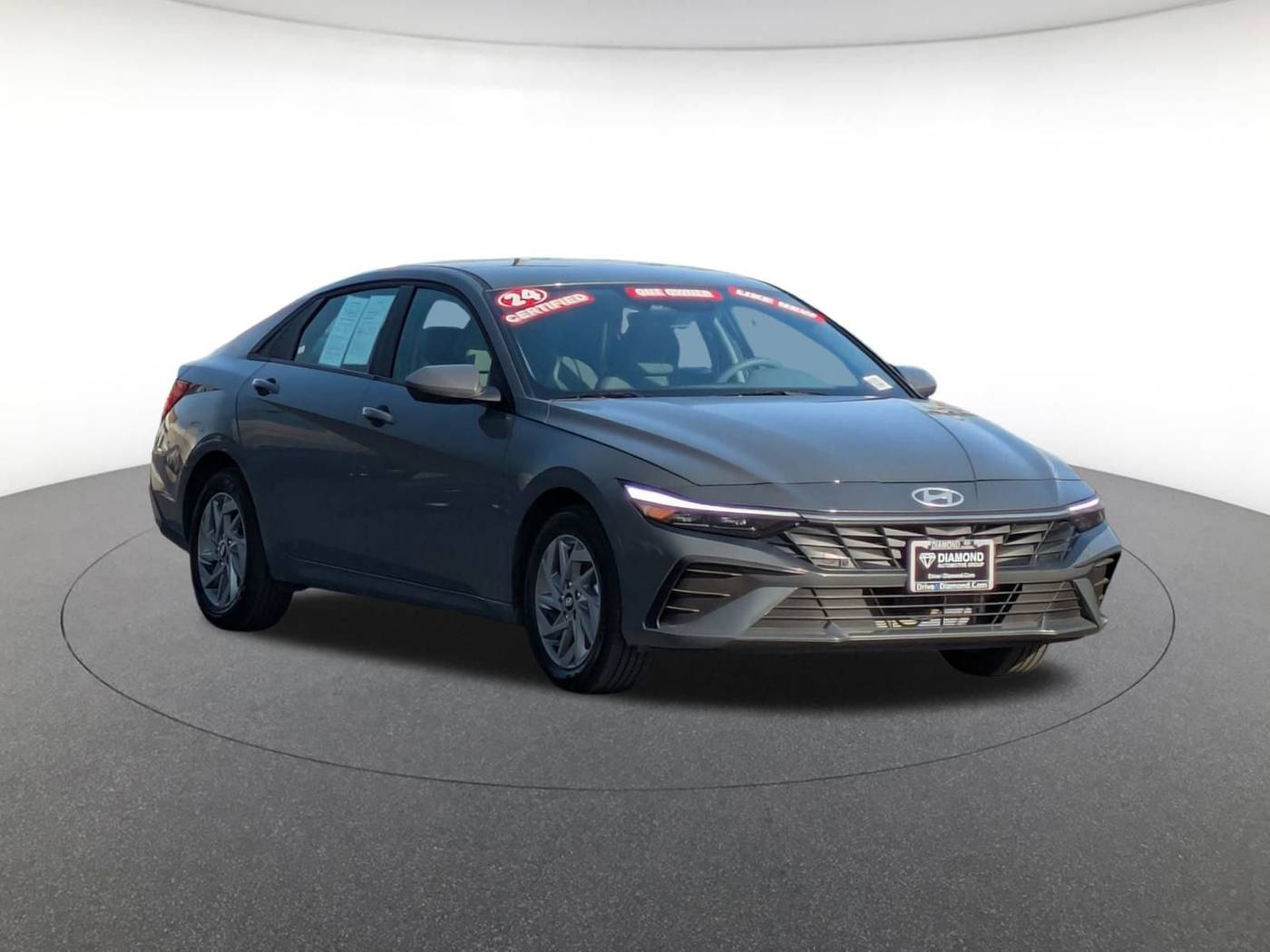 2024 Hyundai Elantra Hybrid Blue — Sedan — 3,835 mi — Palmdale, CA
