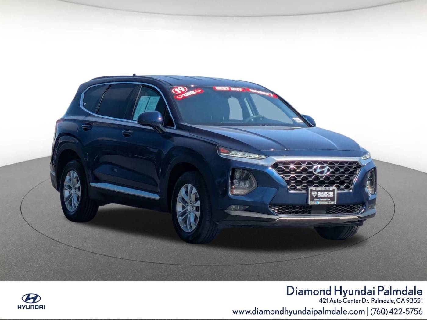 2019 Hyundai Santa Fe SEL — SUV — 65,070 mi — Palmdale, CA
