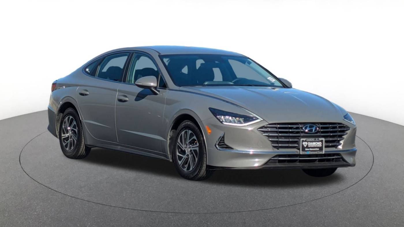 2021 Hyundai Sonata Hybrid Blue — Sedan — 43,315 mi — Palmdale, CA