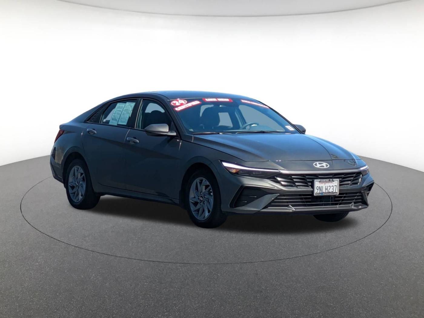 2024 Hyundai Elantra Hybrid Blue — Sedan — 3,377 mi — Palmdale, CA