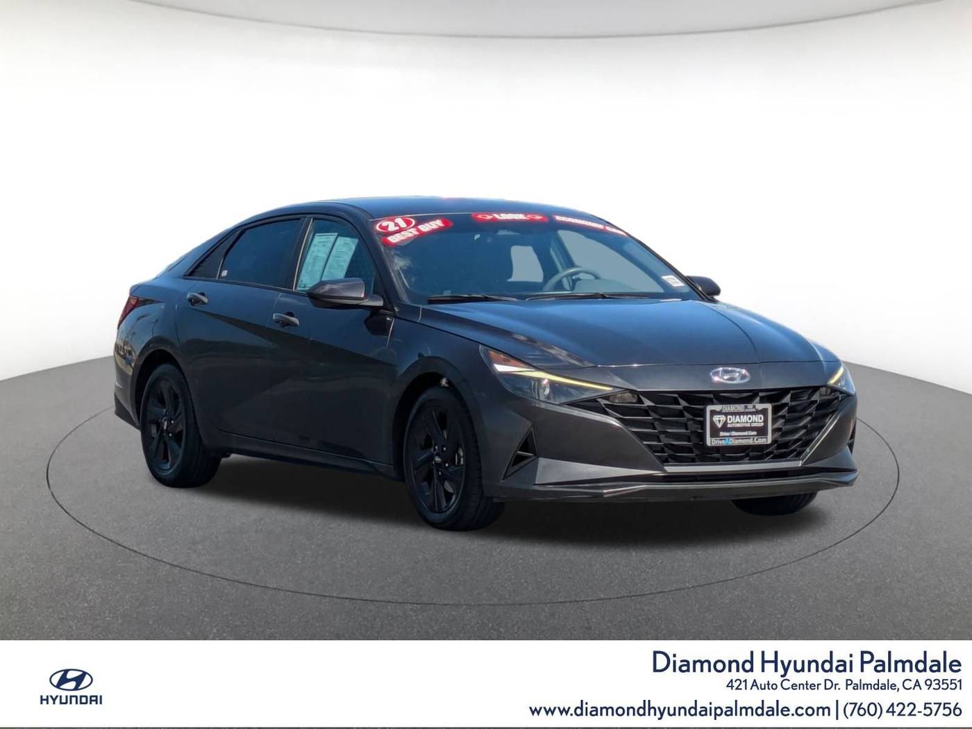 2021 Hyundai Elantra SEL — Sedan — 80,180 mi — Palmdale, CA