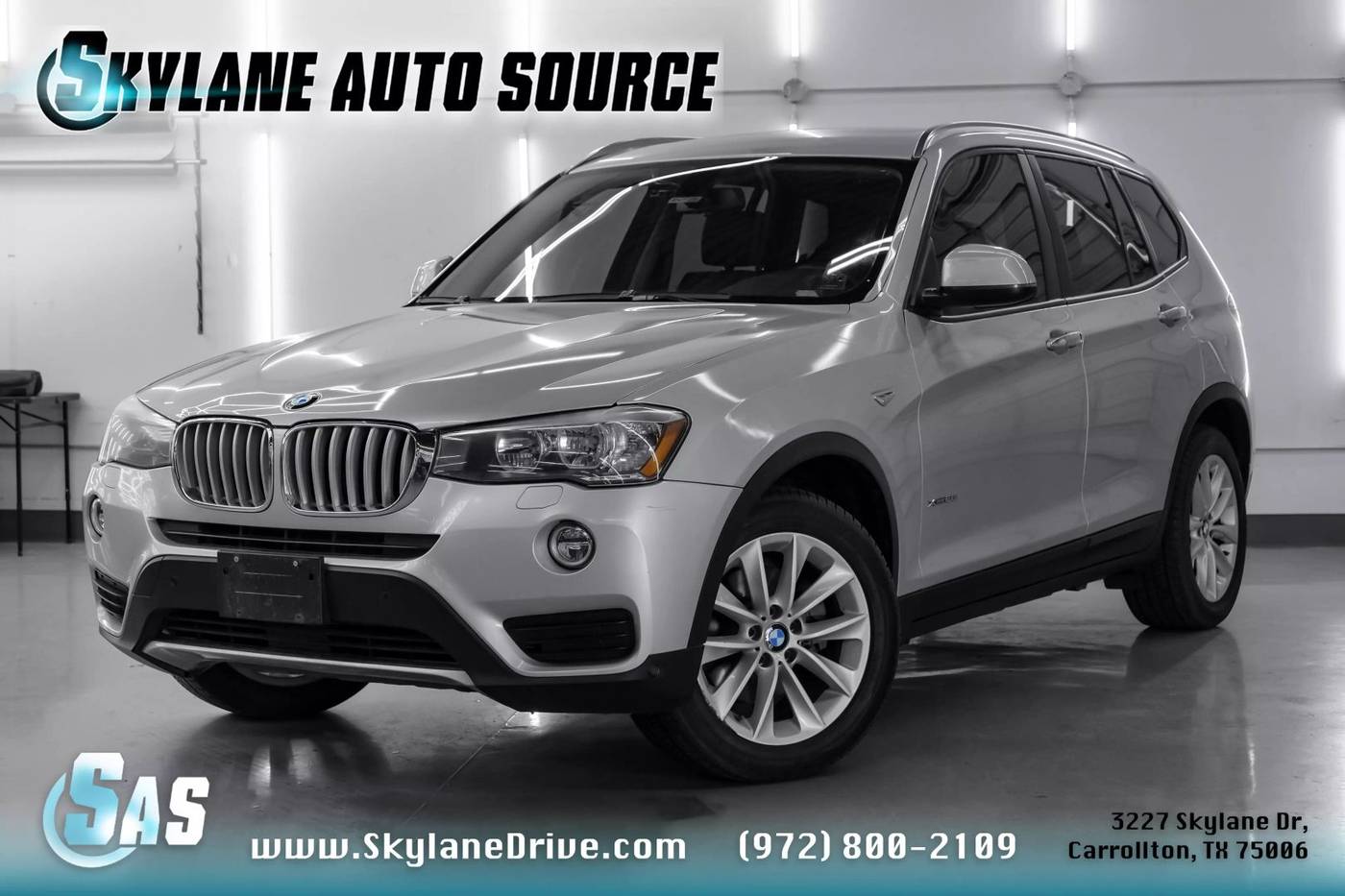 2016 BMW X3 28i — SUV — 92,319 mi — CARROLLTON, TX