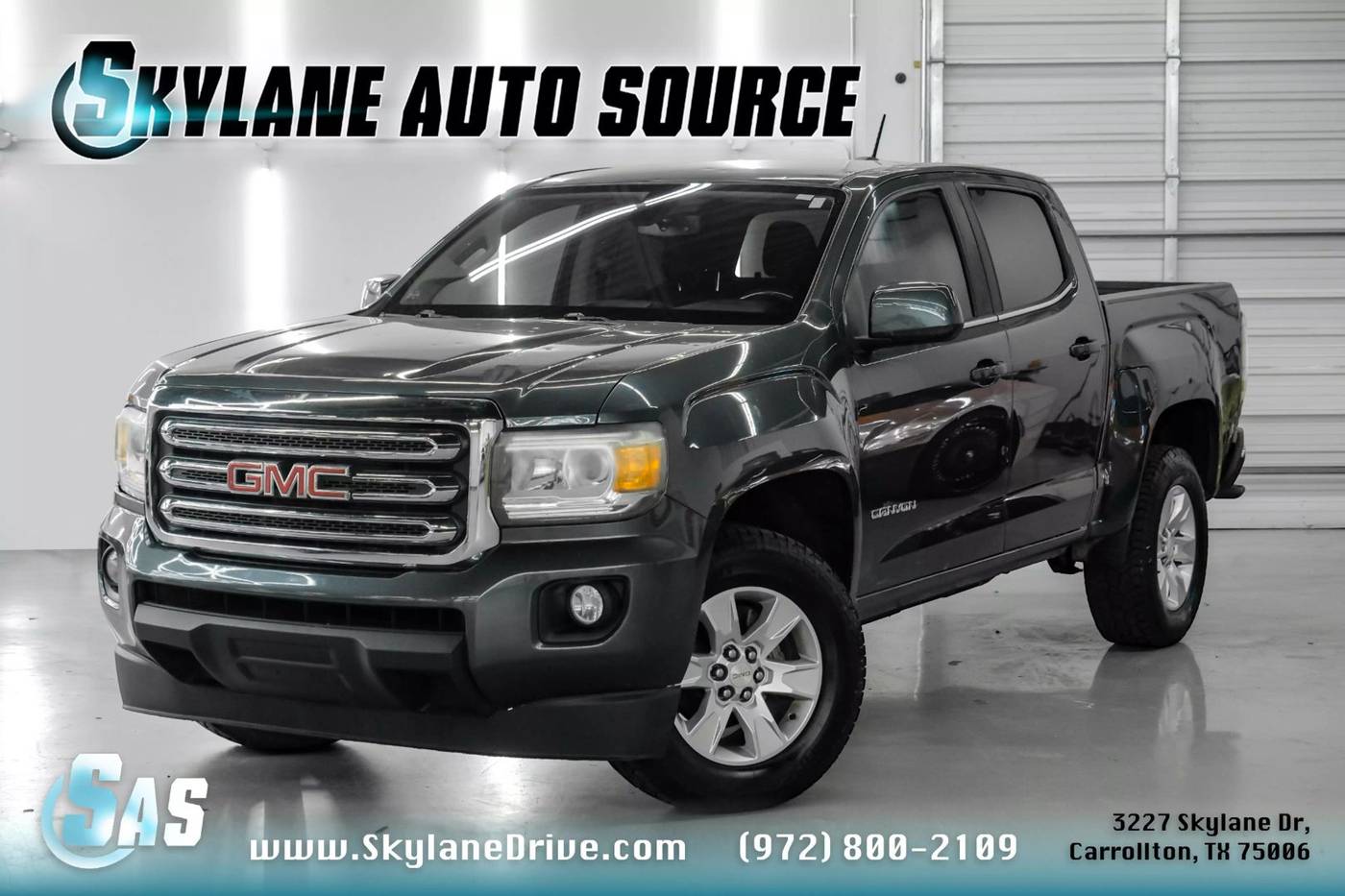 2017 GMC Canyon SLE — Pickup Truck — 73,208 mi — CARROLLTON, TX
