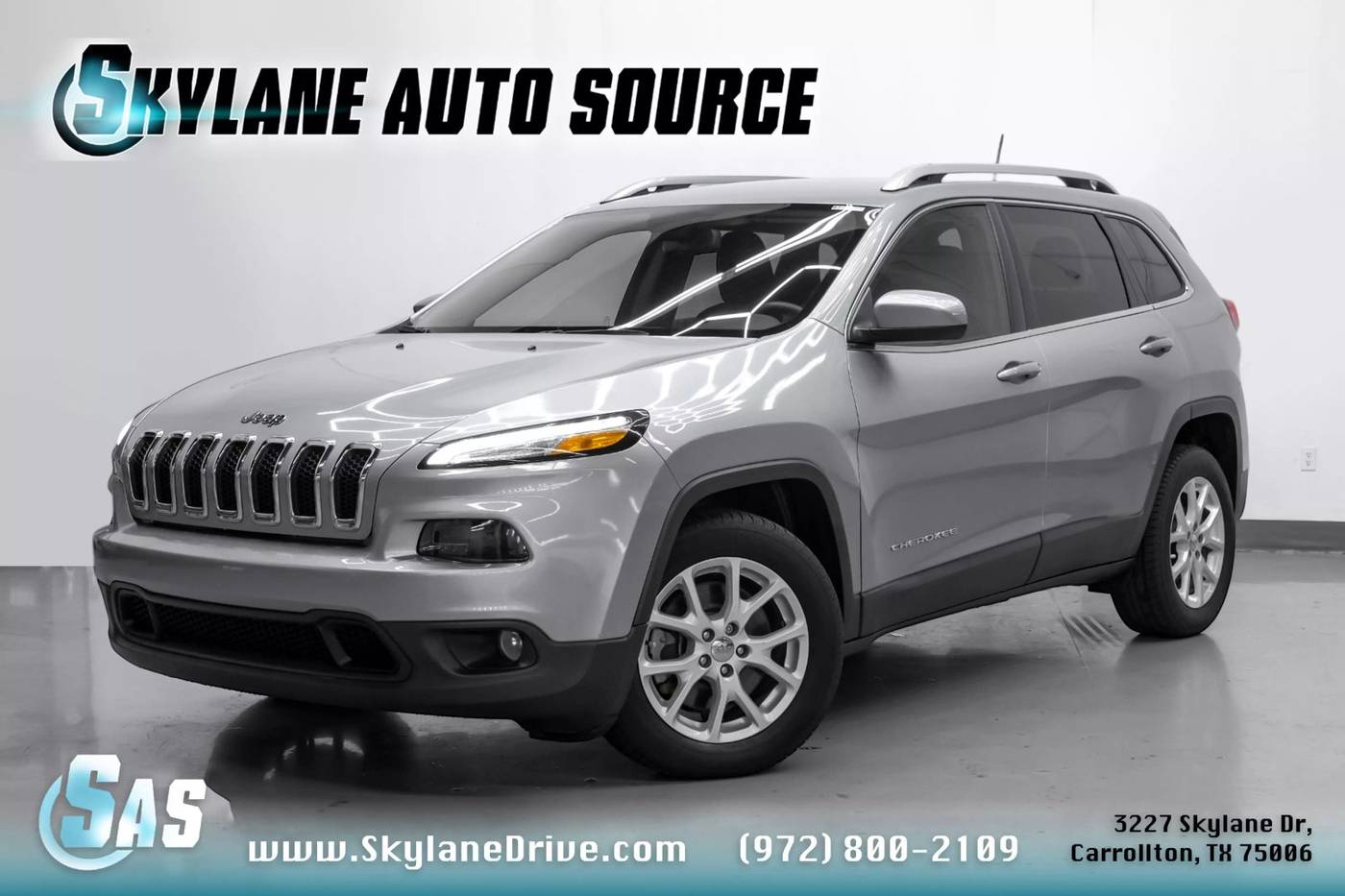 2017 Jeep Cherokee Latitude — SUV — 76,247 mi — CARROLLTON, TX