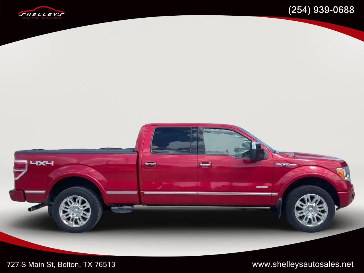 2012 Ford F-150 Platinum — Pickup Truck — 166,034 mi — Belton, TX
