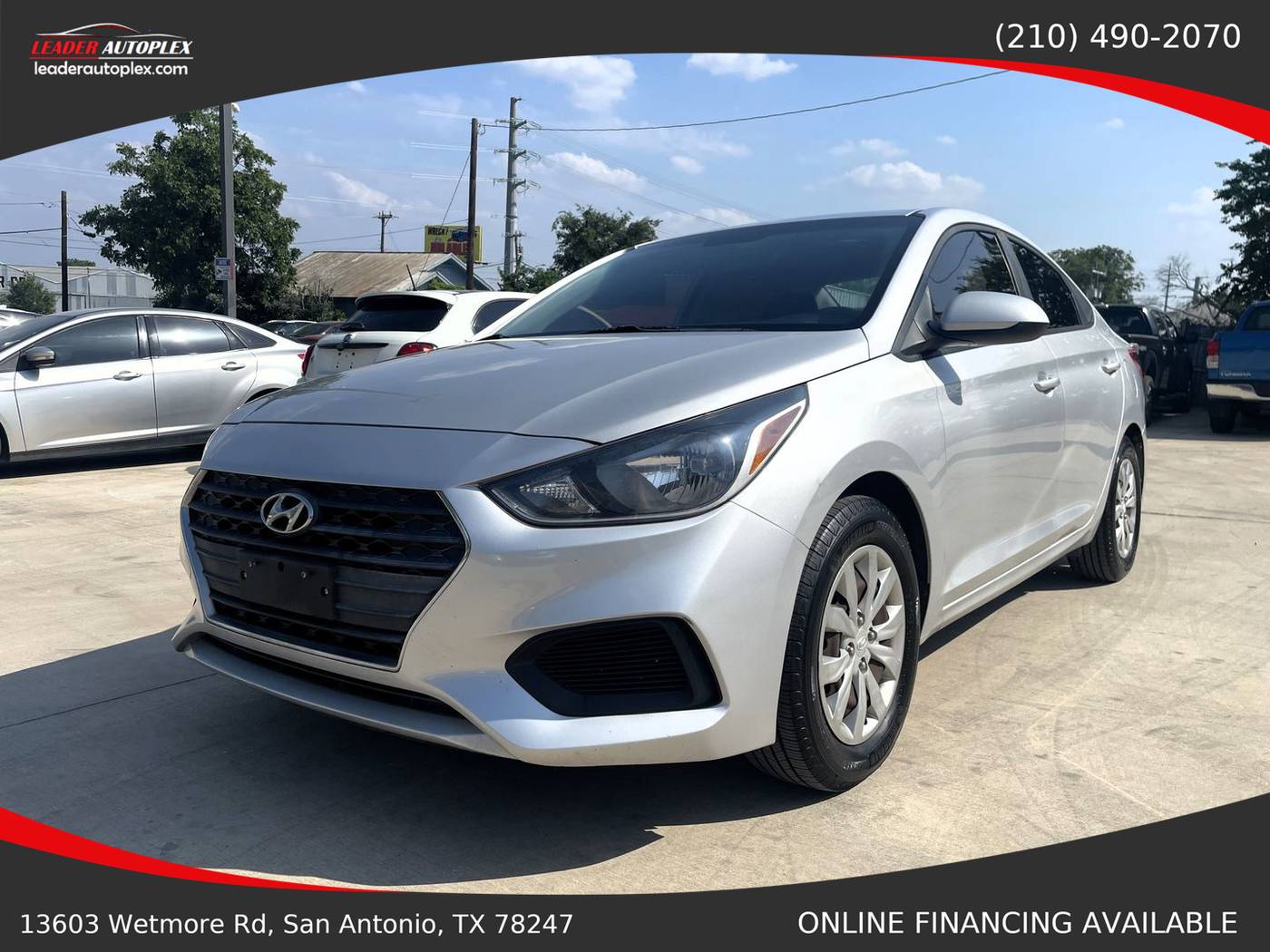 2018 Hyundai Accent SE — Sedan — 106,375 mi — San Antonio, TX
