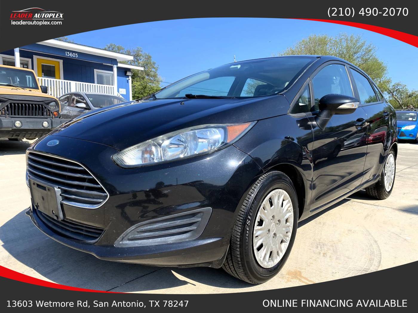 2015 Ford Fiesta SE — Sedan — 67,962 mi — San Antonio, TX