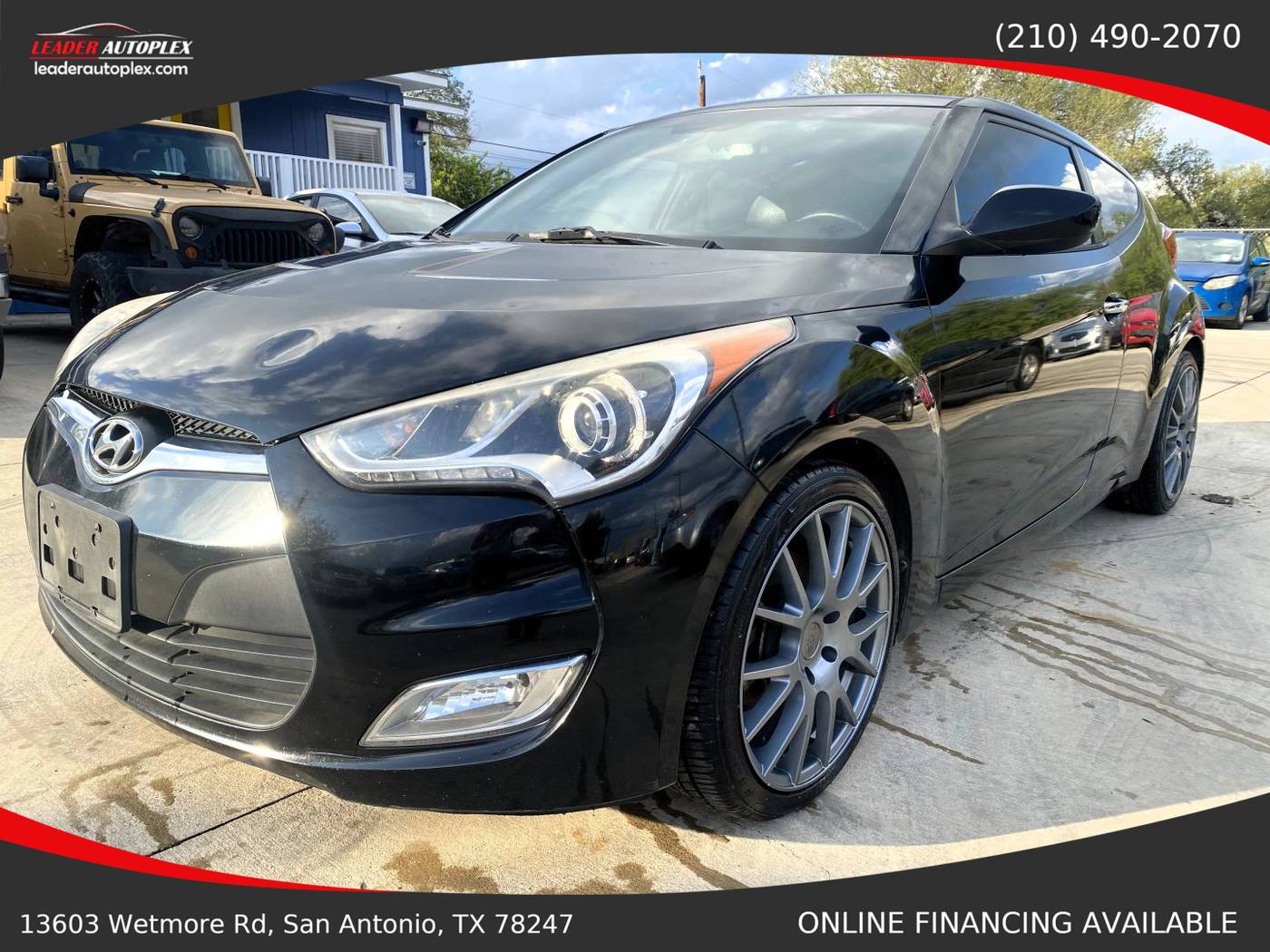 2015 Hyundai Veloster RE:FLEX — Hatchback — 116,643 mi — San Antonio, TX
