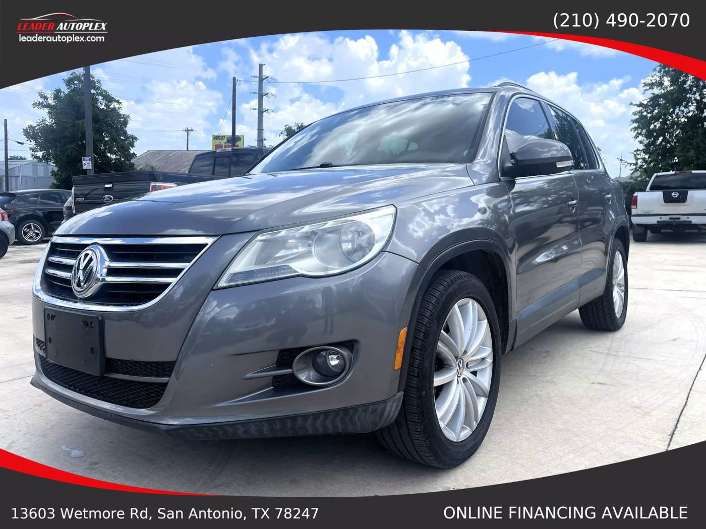2010 Volkswagen Tiguan Wolfsburg Edition — SUV — 74,309 mi — San Antonio, TX