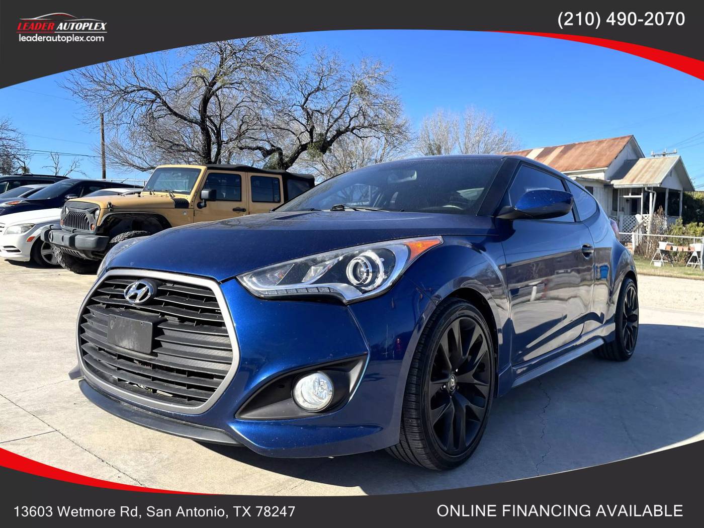 2016 Hyundai Veloster Turbo R-Spec — Hatchback — 83,157 mi — San Antonio, TX
