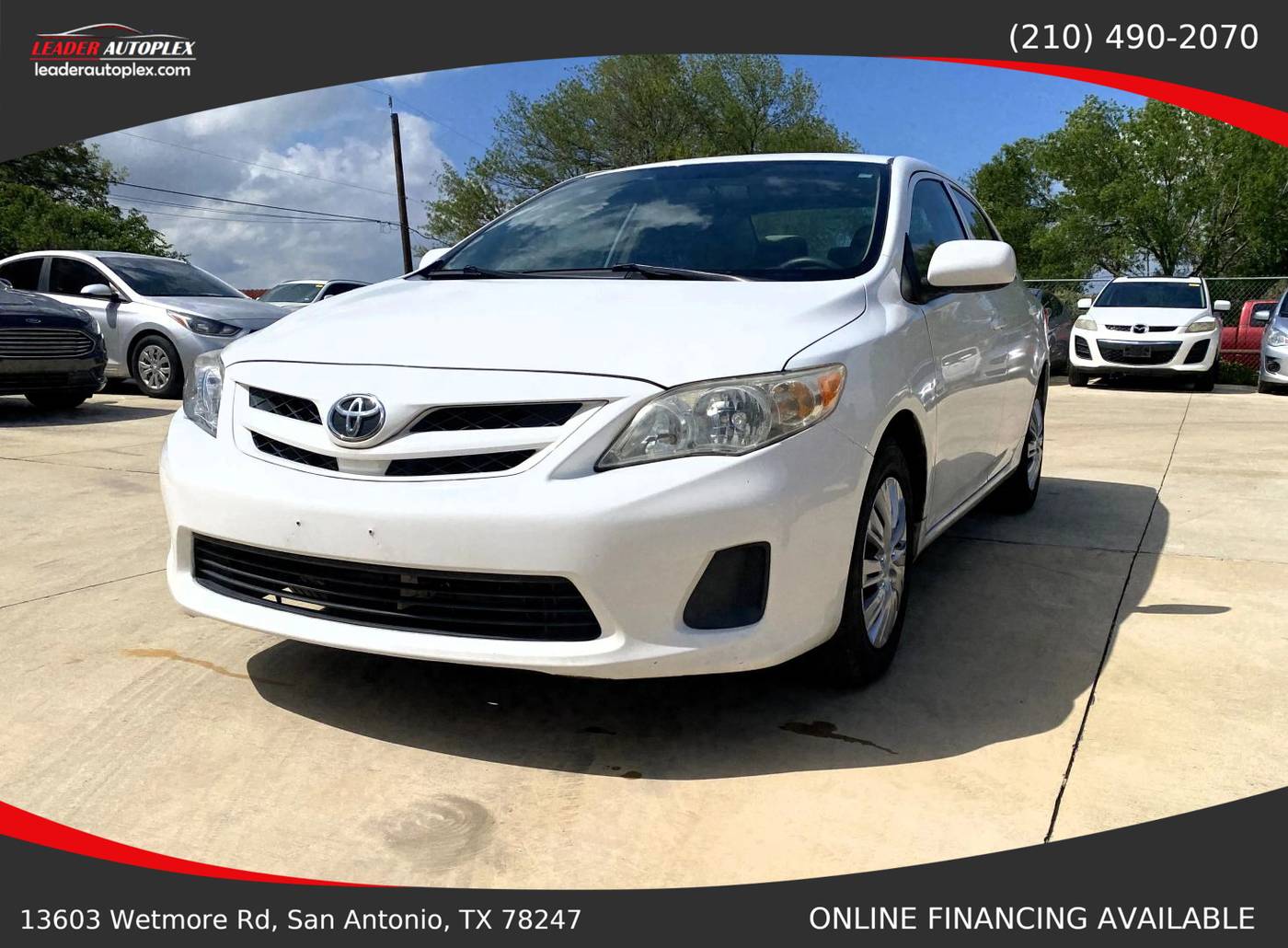 2013 Toyota Corolla LE — Sedan — 101,776 mi — San Antonio, TX