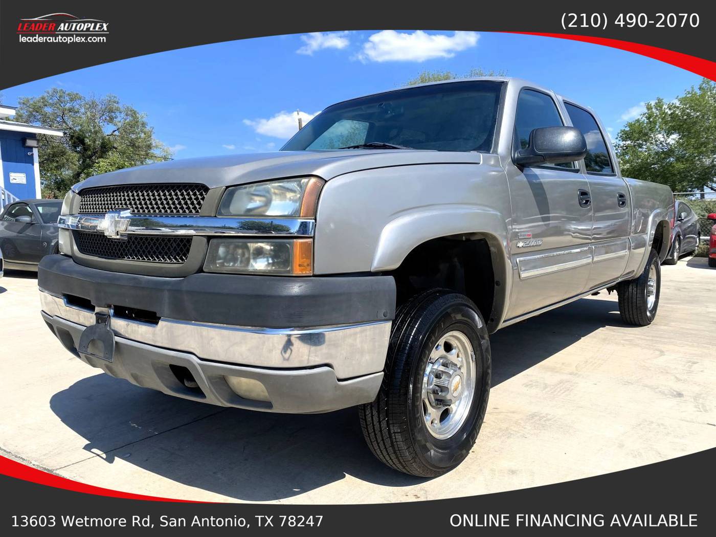 2003 Chevrolet Silverado 2500 LT — Pickup Truck — 282,644 mi — San Antonio, TX