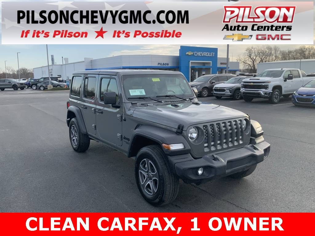 2021 Jeep Wrangler Sport S — SUV — 40,493 mi — Clinton, IN