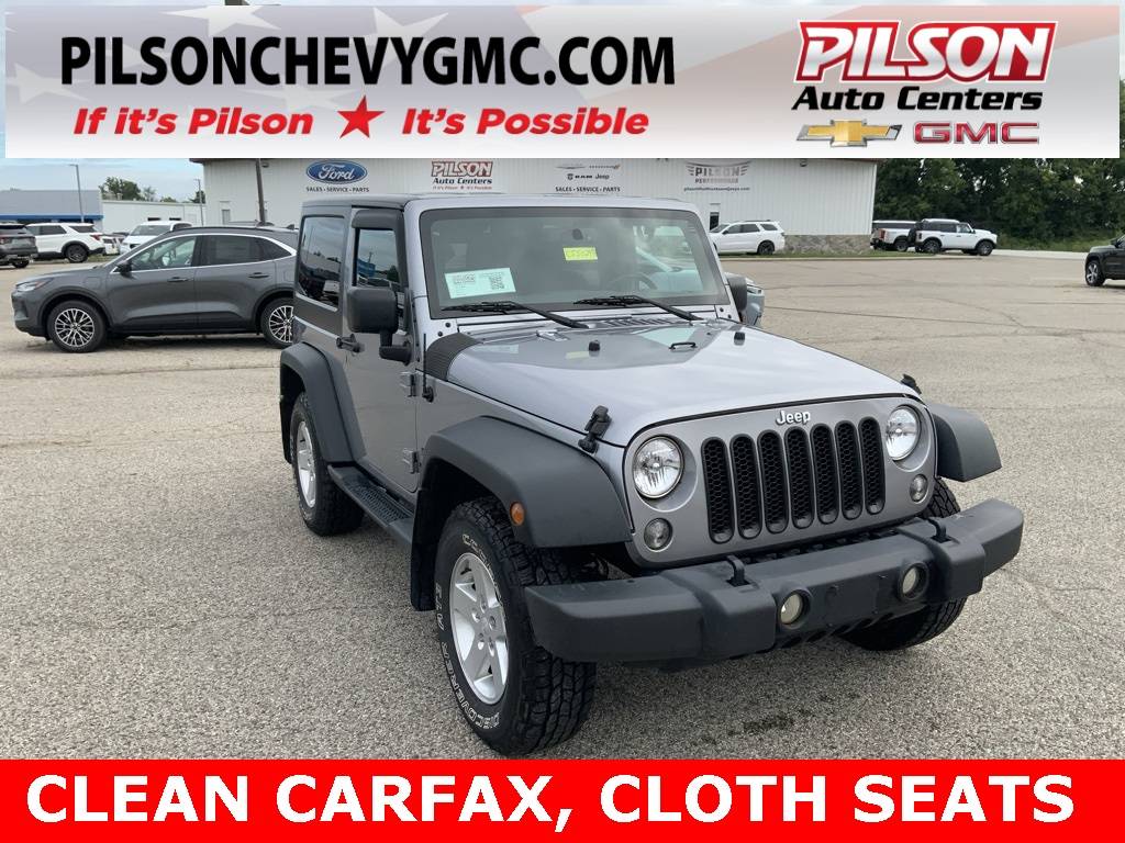 2015 Jeep Wrangler Sport — SUV — 70,652 mi — Clinton, IN