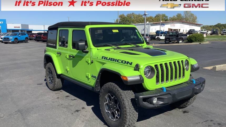 2021 Jeep Wrangler Rubicon 4xe — SUV — 24,629 mi — Clinton, IN