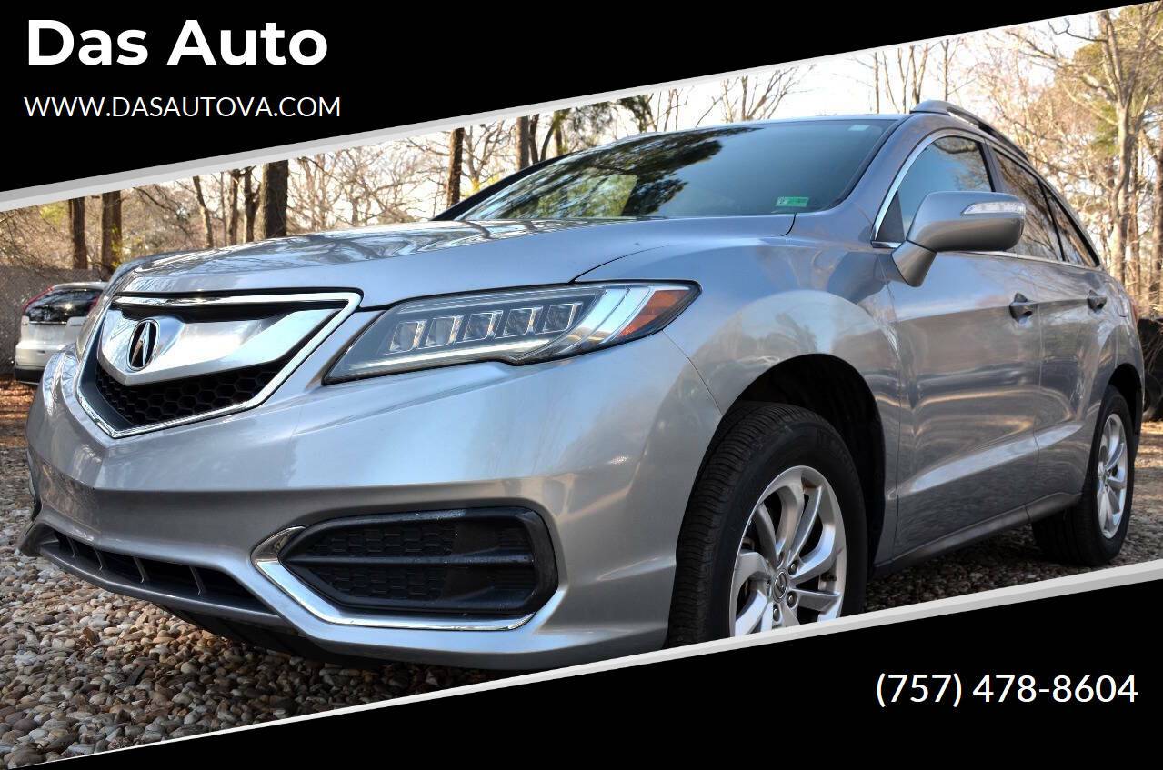 2016 Acura RDX Technology Package with AcuraWatch Plus — SUV — 74,158 mi — Virginia Beach, VA