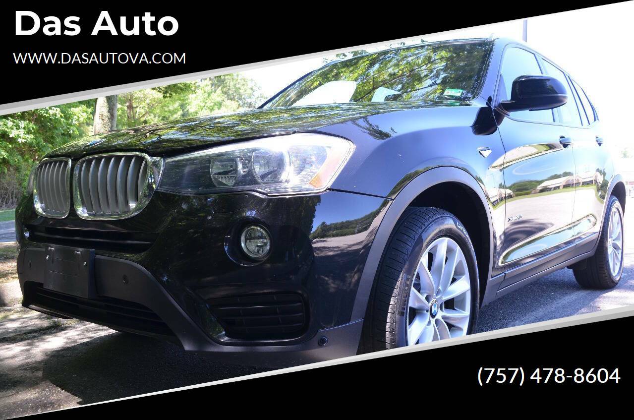 2015 BMW X3 28i — SUV — 99,750 mi — Virginia Beach, VA