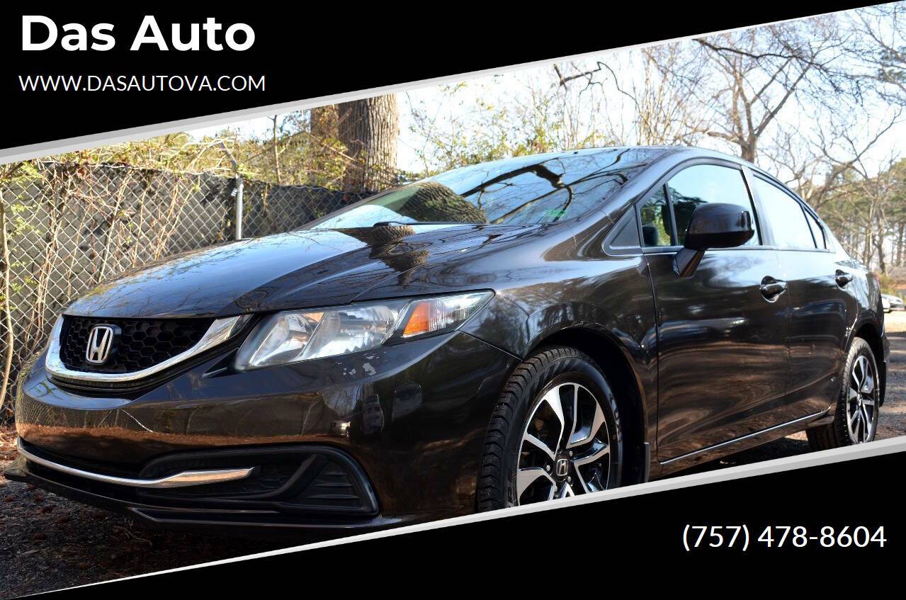 2013 Honda Civic EX — Sedan — 126,963 mi — Virginia Beach, VA