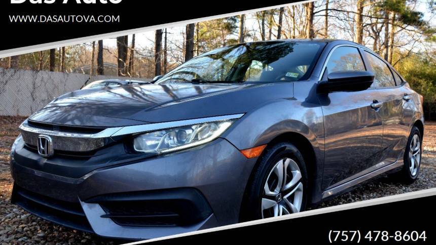 2016 Honda Civic LX — Sedan — 91,794 mi — Virginia Beach, VA