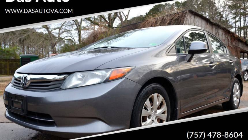 2012 Honda Civic LX — Sedan — 99,284 mi — Virginia Beach, VA