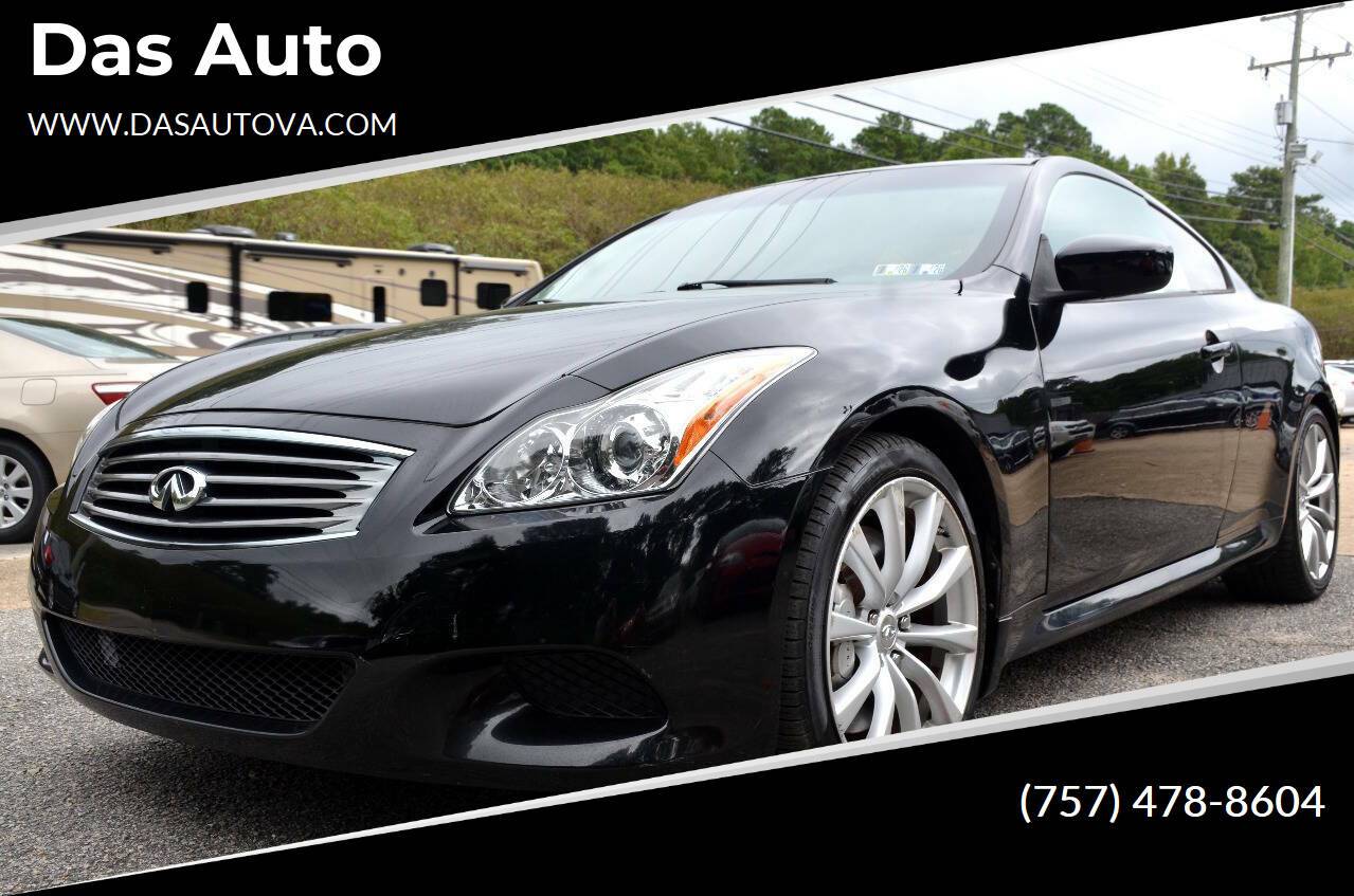 2008 INFINITI G G37 — Coupe — 86,504 mi — Virginia Beach, VA