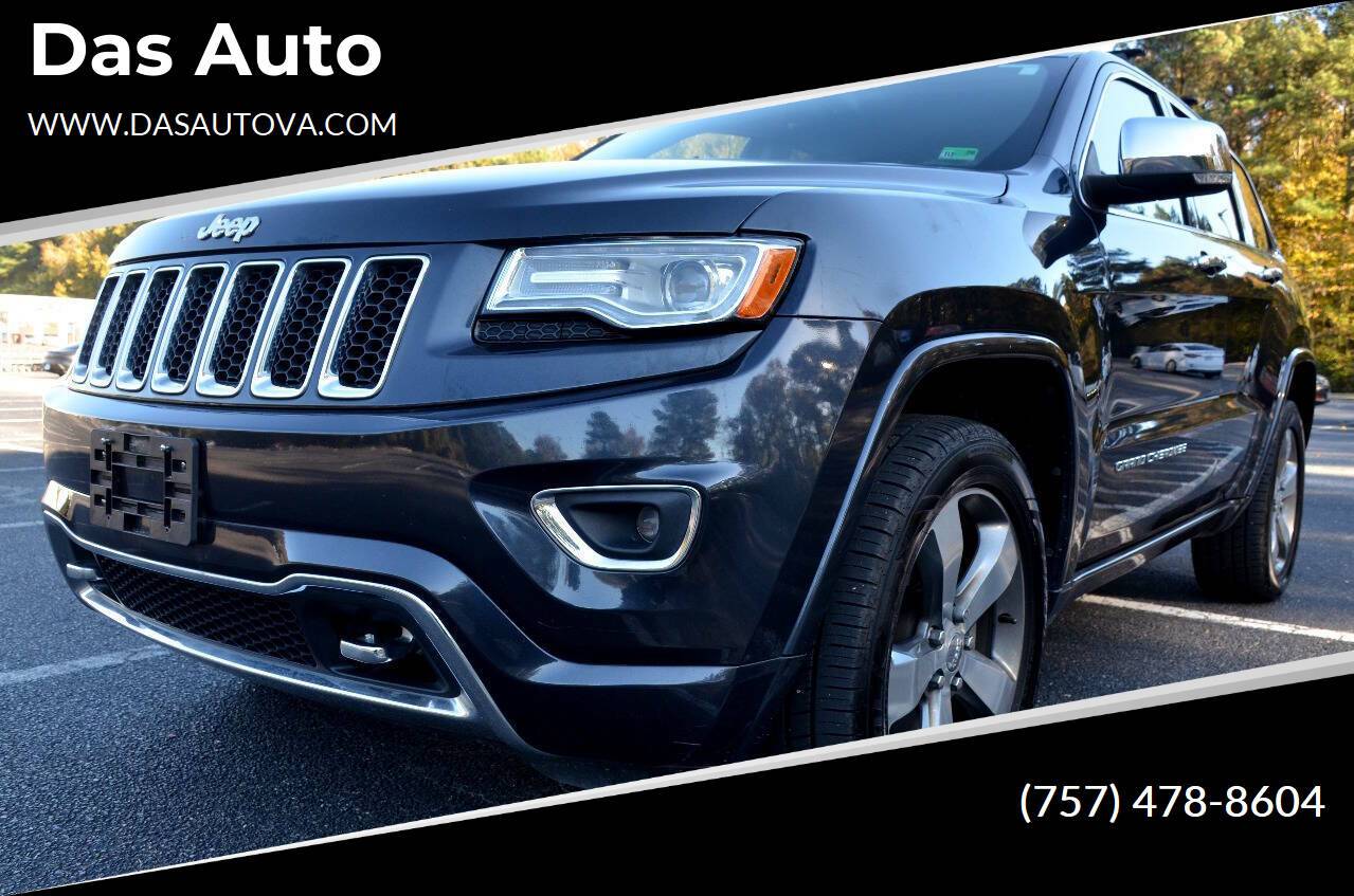 2014 Jeep Grand Cherokee Overland — SUV — 98,504 mi — Virginia Beach, VA