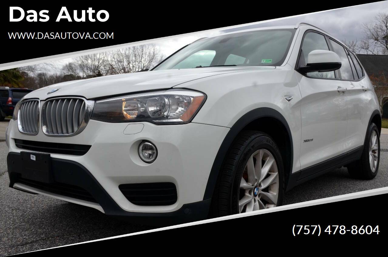 2016 BMW X3 28i — SUV — 88,445 mi — Virginia Beach, VA