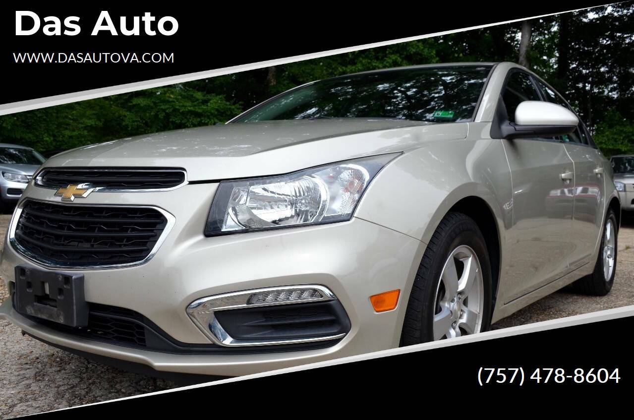 2016 Chevrolet Cruze Limited 1LT — Sedan — 86,767 mi — Virginia Beach, VA