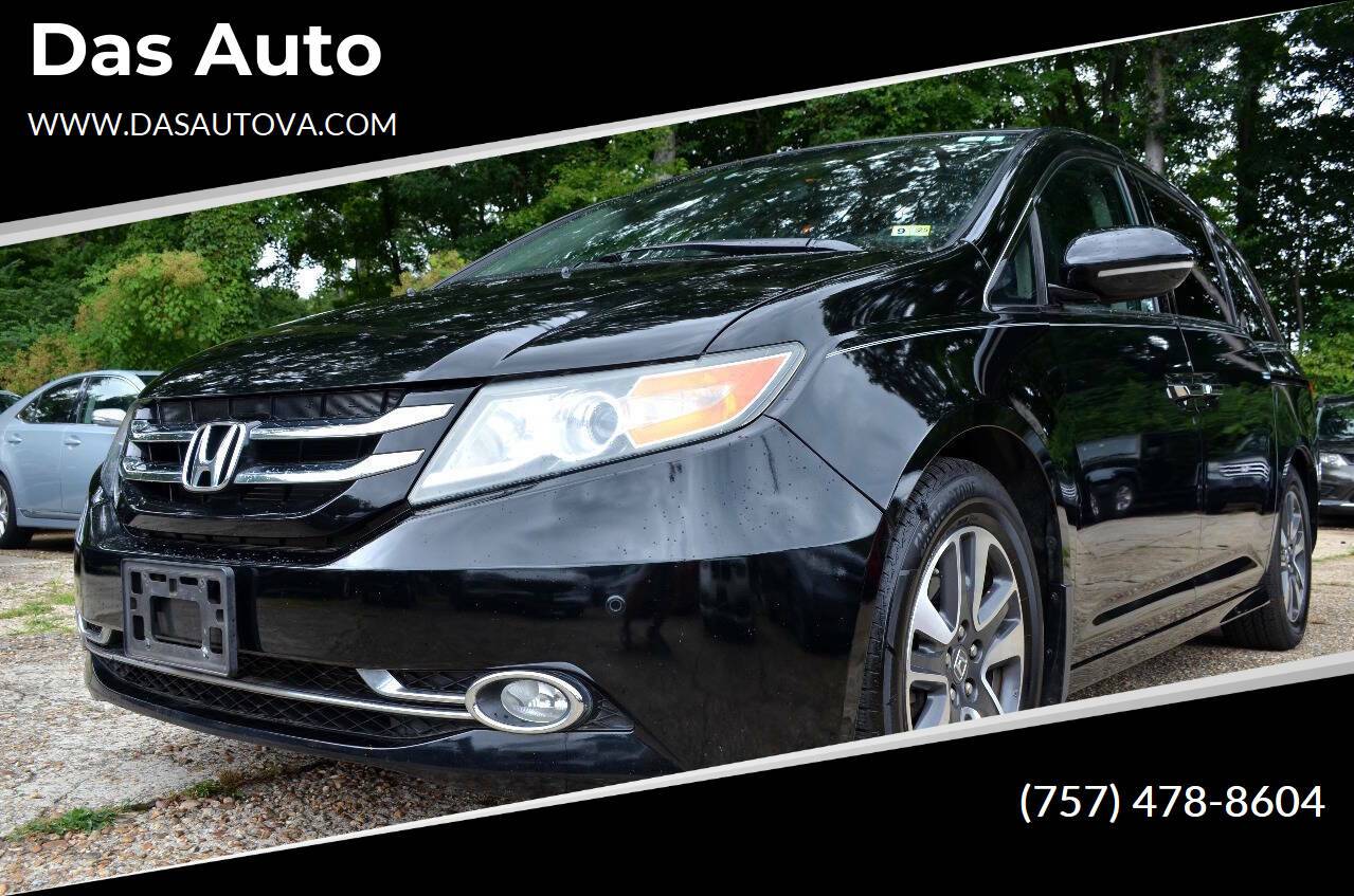 2015 Honda Odyssey Touring — Minivan — 117,009 mi — Virginia Beach, VA