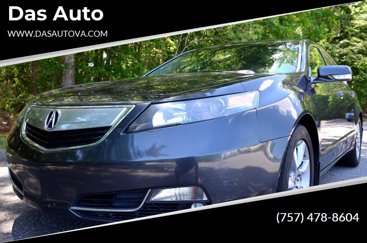2012 Acura TL Technology Package — Sedan — 118,958 mi — Virginia Beach, VA