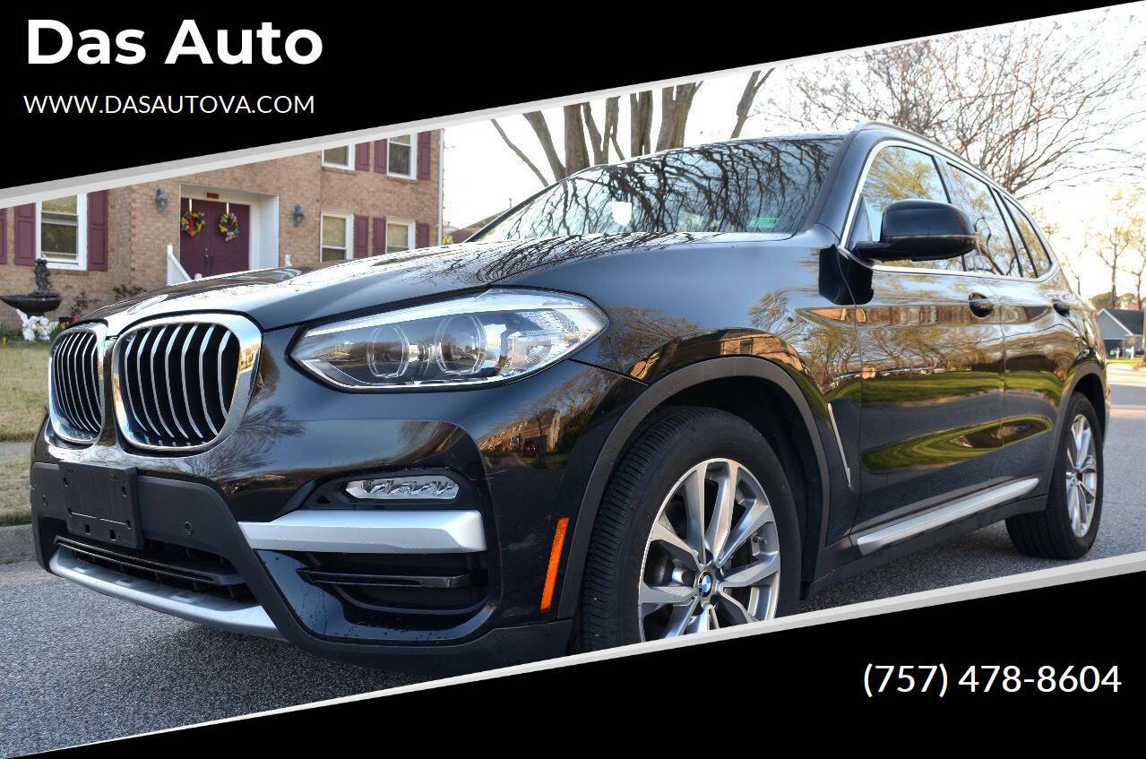 2018 BMW X3 30i — SUV — 78,887 mi — Virginia Beach, VA
