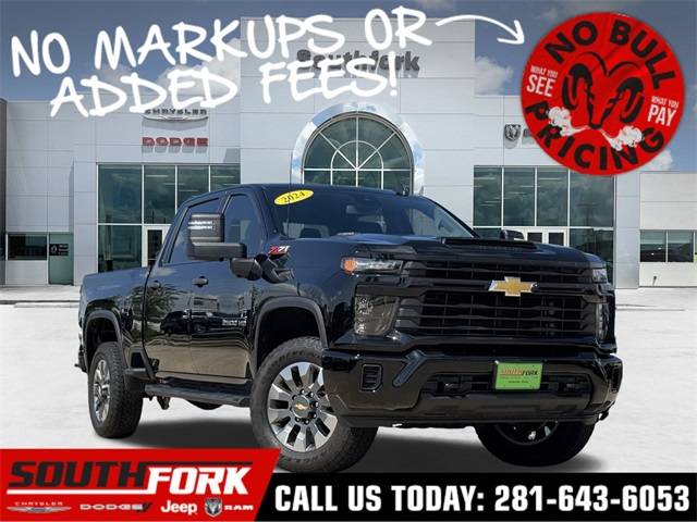 2024 Chevrolet Silverado 2500HD Custom — Pickup Truck — 18,470 mi — Manvel, TX
