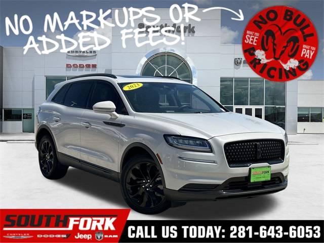 2023 Lincoln Nautilus Reserve — SUV — 17,837 mi — Manvel, TX