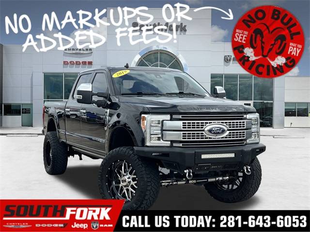 2019 Ford Super Duty F-350 Platinum — Pickup Truck — 40,227 mi — Manvel, TX