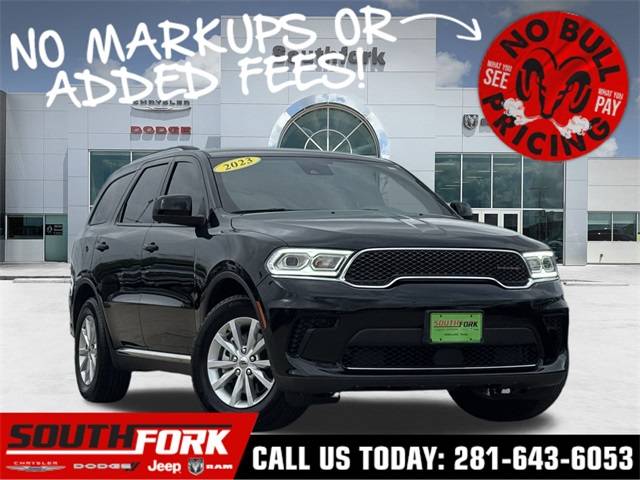2023 Dodge Durango SXT Launch Edition — SUV — 19,326 mi — Manvel, TX