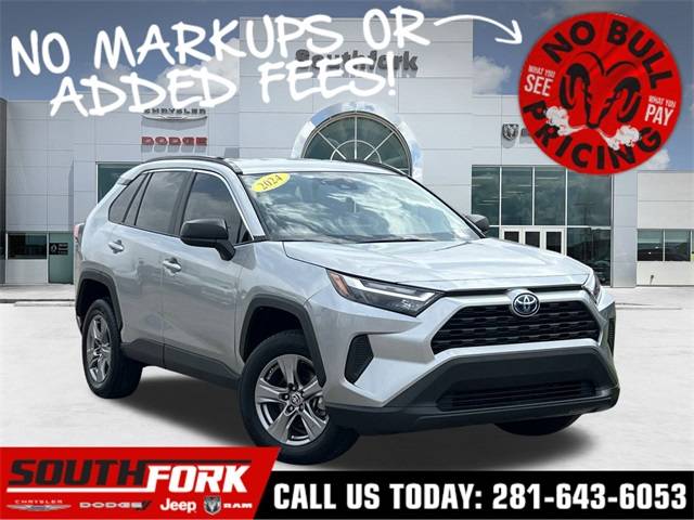 2024 Toyota RAV4 Hybrid LE — SUV — 7,506 mi — Manvel, TX