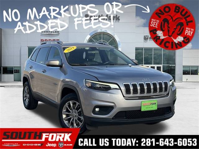 2019 Jeep Cherokee Latitude Plus — SUV — 82,189 mi — Manvel, TX