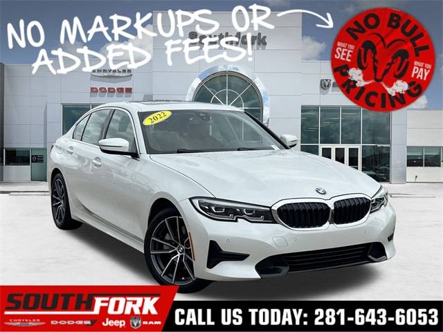2022 BMW 3 Series 330i — Sedan — 32,888 mi — Manvel, TX