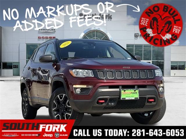 2021 Jeep Compass Trailhawk — SUV — 88,960 mi — Manvel, TX