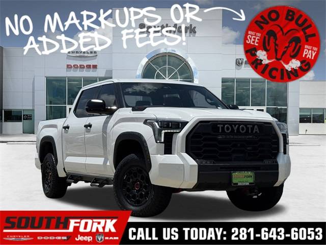 2025 Toyota Tundra Hybrid TRD Pro — Pickup Truck — 6,308 mi — Manvel, TX