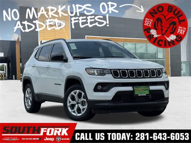 2025 Jeep Compass Latitude — SUV — 5,667 mi — Manvel, TX