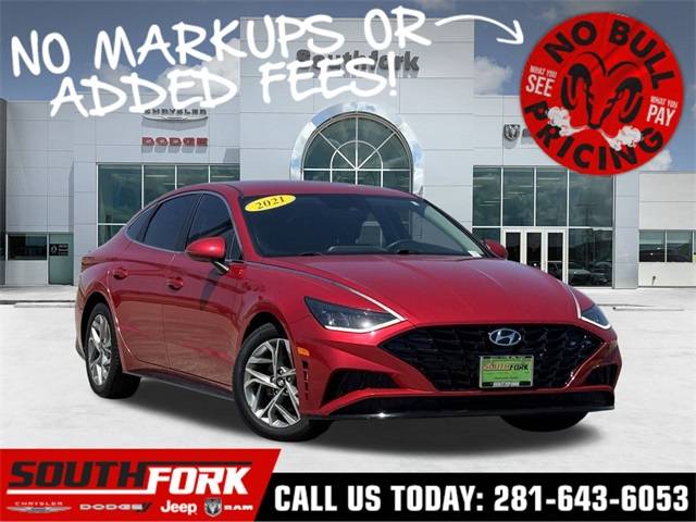 2021 Hyundai Sonata SEL — Sedan — 59,555 mi — Manvel, TX